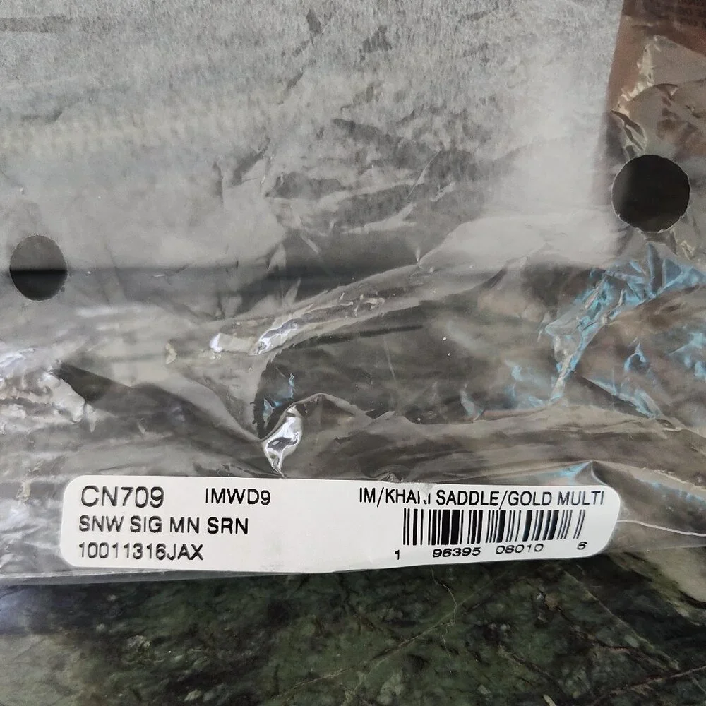 NWT Coach Mini Serena Signature Canvas Metallic Star Snowflake Bag - Picture 12 of 16